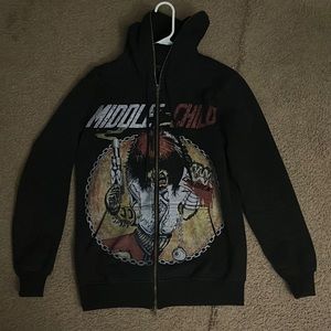 Middle child full zip hoodie